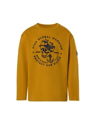 NORTH SAILS GRAPHIC KIDS chemise en coton à manches longues épices dorées - Tee-shirt enfant - 1