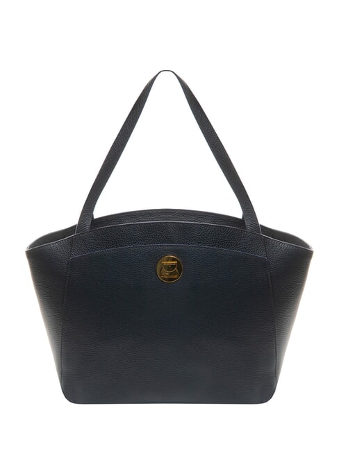 COCCINELLE LIYA Sac bandoulière en cuir martelé bleu nuit - Sacs pour Femme