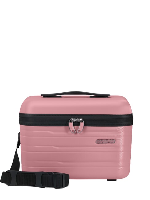 AMERICAN TOURISTER FLASHLINE Trousse de beauté rigide avec bandoulière rose lilas - Trousses