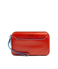 PIQUADRO BLUE SQUARE Pochette en cuir pour homme - Étui pour tablette & Organiseur