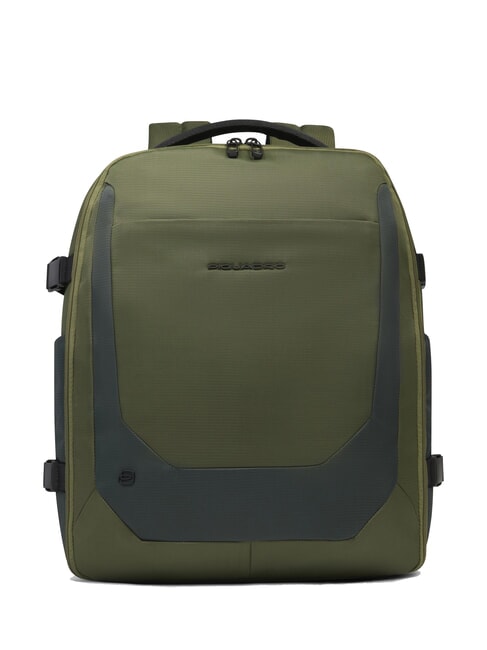 PIQUADRO S140 Sac à dos de voyage pour ordinateur portable 15,6" VERT - Sacs à dos pour ordinateur portable