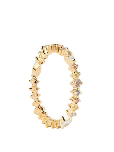 PDPAOLA COLOR LOTUS Bague avec pierres colorées or - Bagues