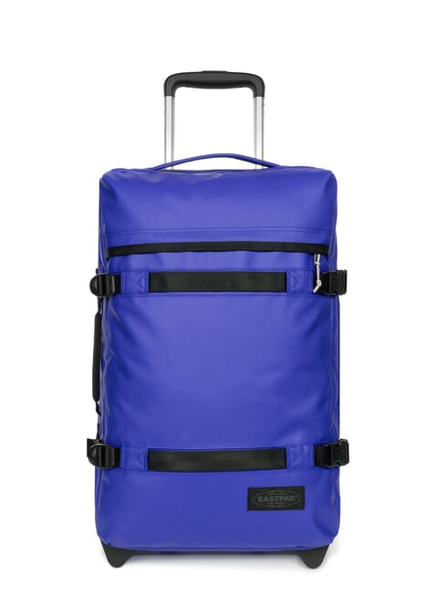 EASTPAK TRANSIT'R S WP Valise à roulettes imperméable pour bagages à main bâche bleue - Valises cabine