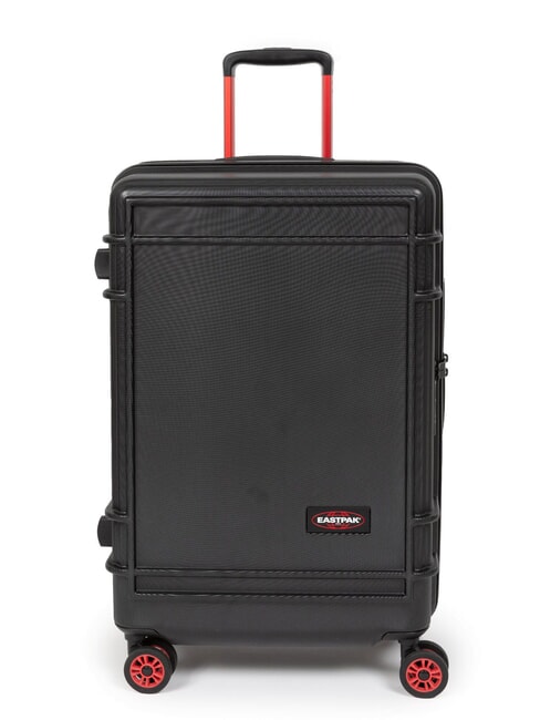 EASTPAK RESIST'R ZIP M Chariot moyen NOIR - Valises Rigides