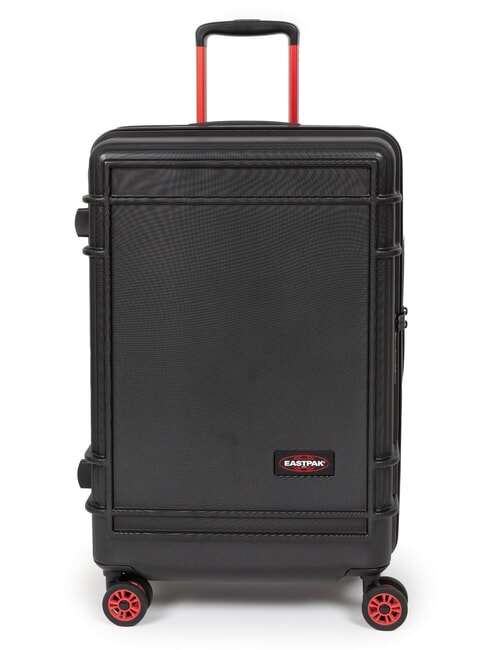 EASTPAK RESIST'R ZIP L Grand chariot NOIR - Valises Rigides