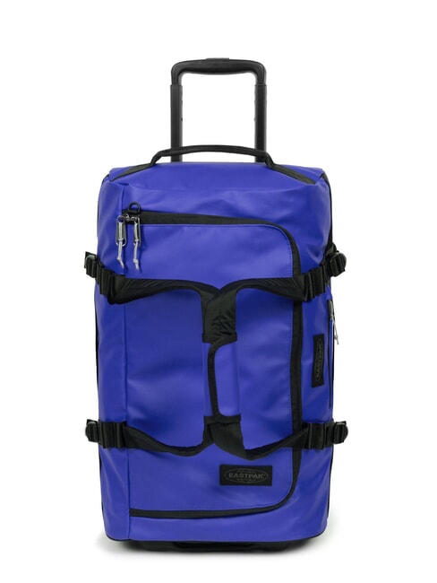 EASTPAK DUFFEL PACK WHEEL S Petit sac de sport à roulettes hydrofuge bâche bleue - Valises cabine