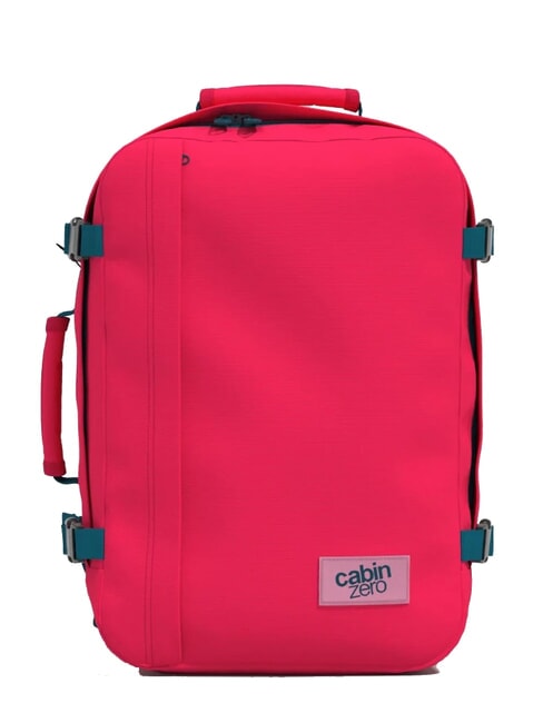 CABINZERO CLASSIC 36L Sac à dos de voyage sous le siège magenta de Miami - Sacs à dos pour l'École & les Loisirs