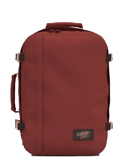 CABINZERO CLASSIC 36L Sac à dos de voyage sous le siège sangria rouge - Sacs à dos pour l'École & les Loisirs