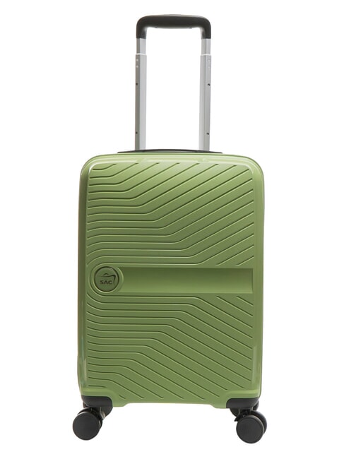 LESAC SLIDE Chariot à bagages à main vert sauge - Valises cabine