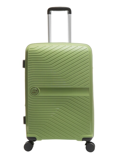 LESAC SLIDE Chariot extensible moyen vert sauge - Valises Rigides
