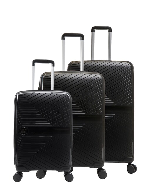 LESAC SLIDE Lot de 3 chariots : cabine+moyen, grand exp noir - Ensemble Valises