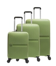 LESAC SLIDE Lot de 3 chariots : cabine+moyen, grand exp - Ensemble Valises