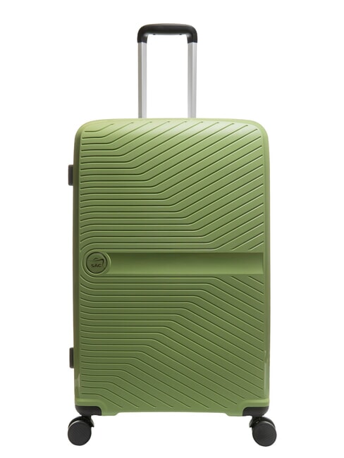 LESAC SLIDE Grand chariot extensible vert sauge - Valises Rigides