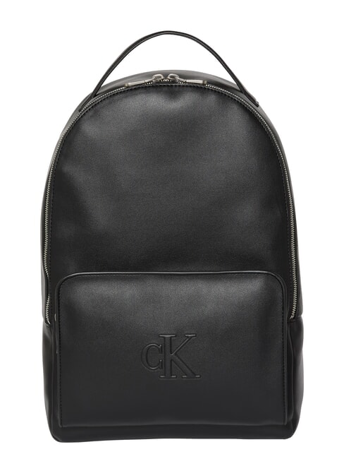 CALVIN KLEIN CKJ SCULPTED IMPRESS Sac à dos avec poche pour ordinateur portable 14" sur noir - Sacs à dos pour l'École & les Loisirs