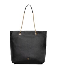 CALVIN KLEIN CKJ MINIMAL MONOGRAM Sac de courses avec poignée en chaîne - Sacs pour Femme