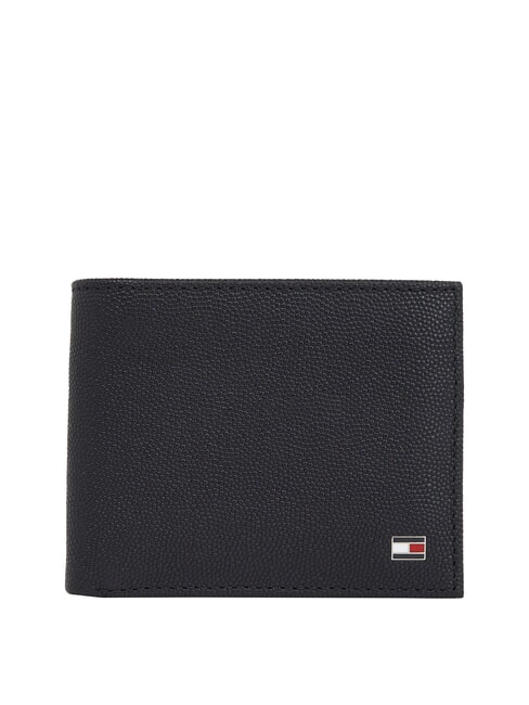 TOMMY HILFIGER TH FLAG Portefeuille en cuir pour homme bleu sidéral / noir - Portefeuilles Homme