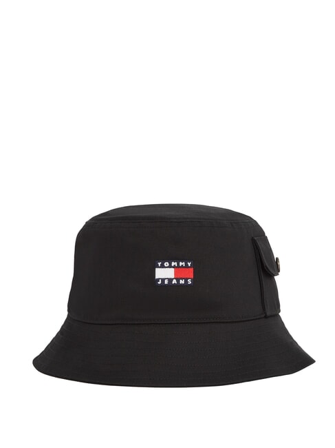 TOMMY HILFIGER TJM HERITAGE chapeau en coton le noir - Bonnets