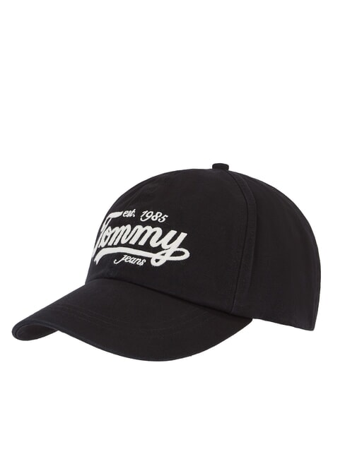 TOMMY HILFIGER TJM ARCHIVE SCRIPT Casquette de baseball le noir - Bonnets