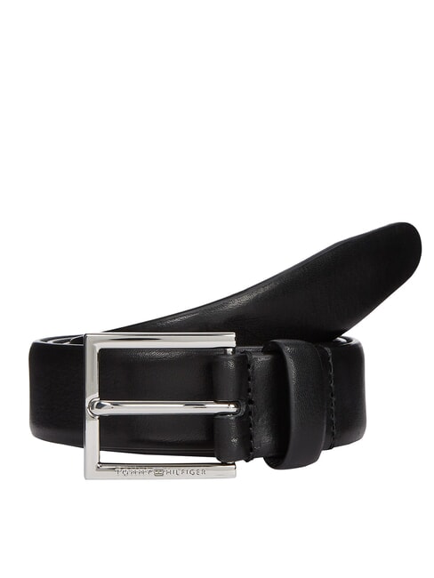 TOMMY HILFIGER HUDSON  Ceinture en cuir le noir - Ceintures