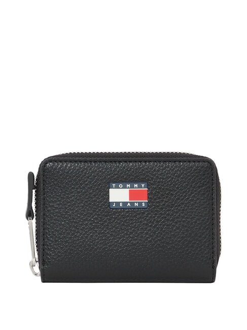 TOMMY HILFIGER TJW MUST  Portefeuille zippé le noir - Portefeuilles Femme