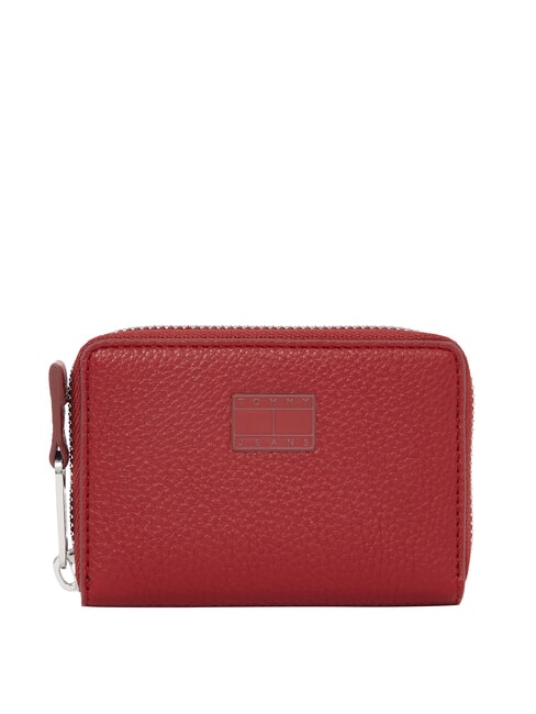 TOMMY HILFIGER TJW MUST  Portefeuille zippé cerisier rustique - Portefeuilles Femme