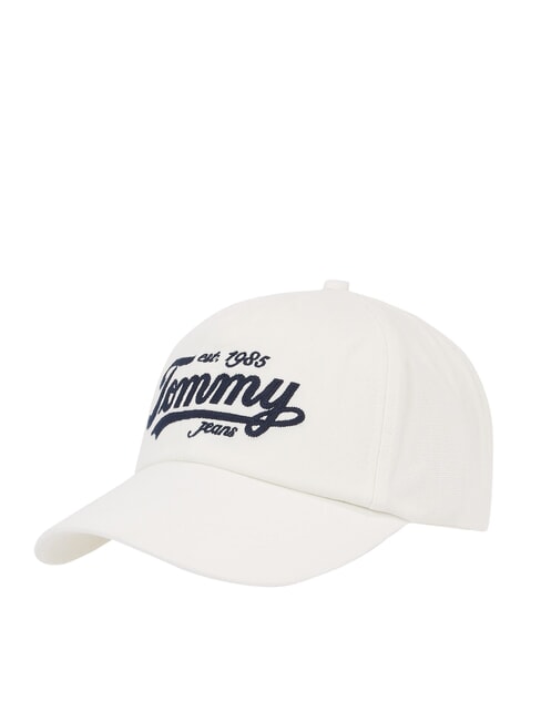 TOMMY HILFIGER TJM ARCHIVE SCRIPT Casquette de baseball blanc - Bonnets