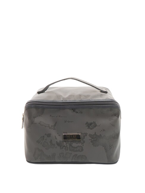 ALVIERO MARTINI PRIMA CLASSE GEO Grande trousse de beauté carrée asphalte - Trousses