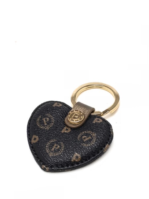 POLLINI Porte-clés PATRIMOINE, en forme de coeur bronze noir - Porte-clés