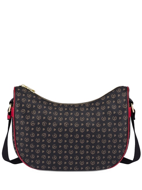POLLINI HERITAGE Hobo Sac à bandoulière laque noire - Sacs pour Femme