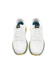 COLMAR URBANTRAIL COLORS Baskets blanc-clair jaune-pétrole - Chaussures unisexe - 1