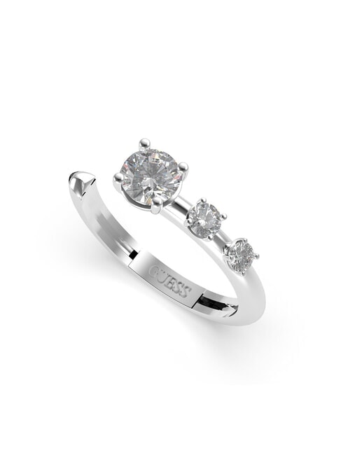 GUESS SUNBURST Bague avec zircone ARGENT - Bagues