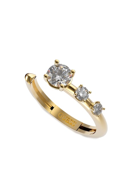GUESS SUNBURST Bague avec zircone or jaune - Bagues