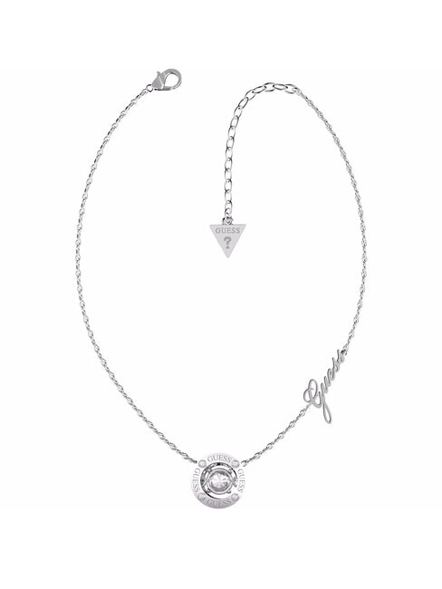 GUESS SOLITAIRE Collier avec charme ARGENT - Colliers