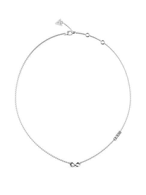 GUESS ENDLESS DREAM Collier à breloques infini avec zircone ARGENT - Colliers