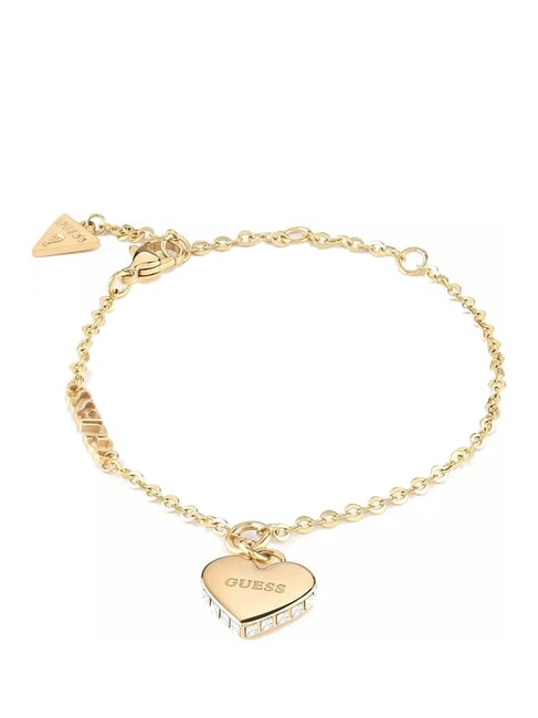 GUESS FALLING IN LOVE Bracelet avec coeur or jaune - Bracelets