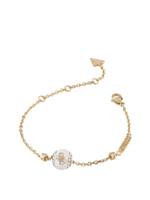 GUESS 4G LOOP Bracelet avec breloque or - Bracelets