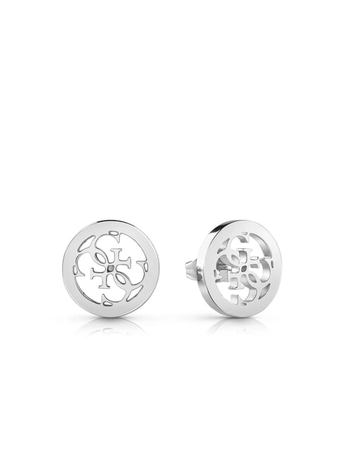 GUESS STUDS PARTY Boucles d'oreilles à tige avec logo 4G ARGENT - Boucles d'oreilles