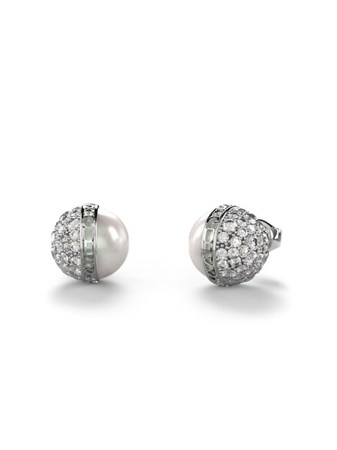 GUESS CALYPSO Boucles d'oreilles en cristal ARGENT - Boucles d'oreilles