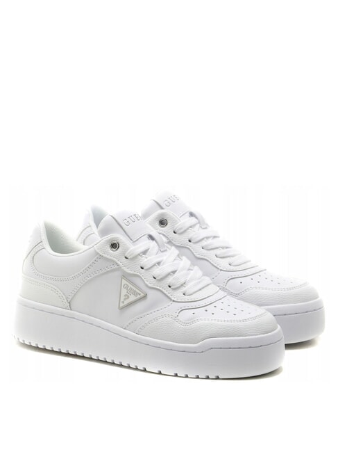 GUESS MIRAM  Baskets blanc - Chaussures Femme