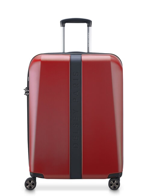 DELSEY PROMENADE HARD 2.0 Chariot extensible moyen Bourgogne - Valises Rigides
