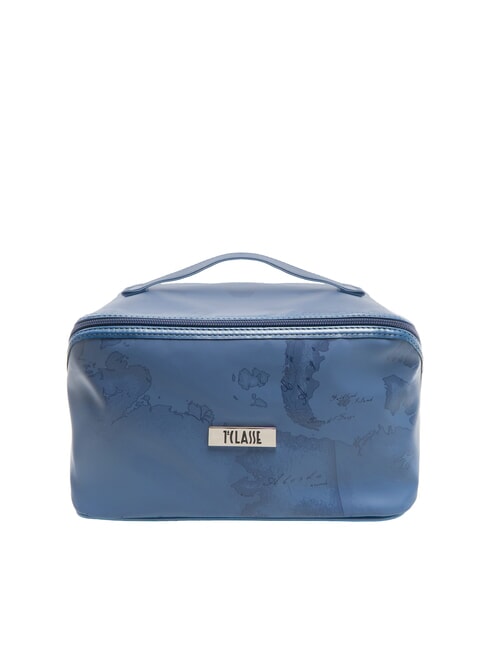 ALVIERO MARTINI PRIMA CLASSE GEO Grande trousse de beauté carrée jean bleu - Trousses