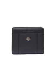 PIQUADRO CIRCLE Portefeuille compact en cuir - Portefeuilles Femme