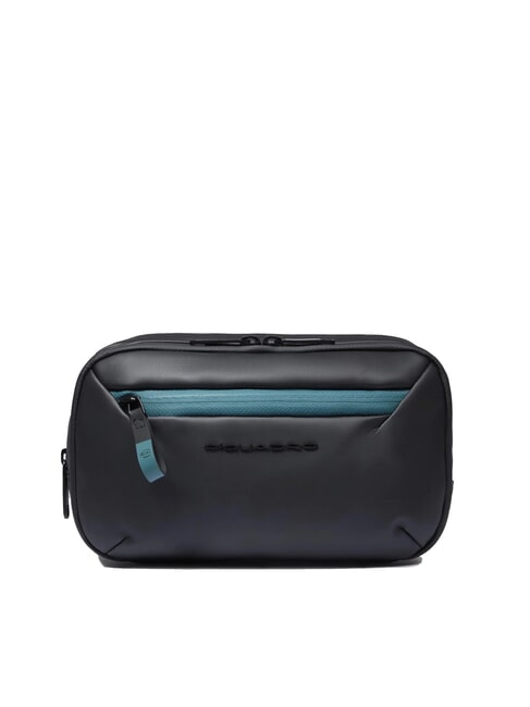 PIQUADRO CORNER SPECIALE GOMMATO Trousse de beauté hydrofuge Noir - Trousses