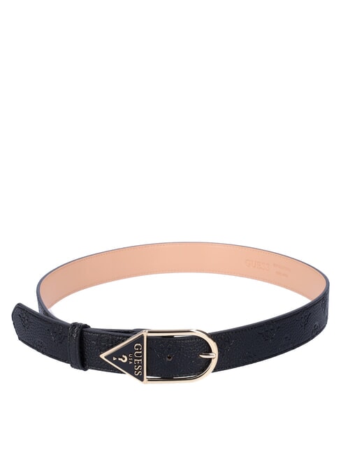 GUESS TRIANGLE Ceinture double face NOIR - Ceintures