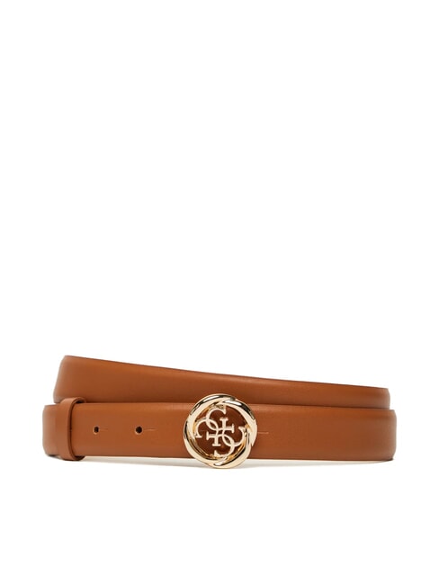 GUESS 4G Ceinture personnalisable sac fourre-tout albury caramel - Ceintures