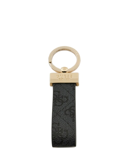 GUESS ZAMIRA Porte-clés logo charbon multi - Porte-clés