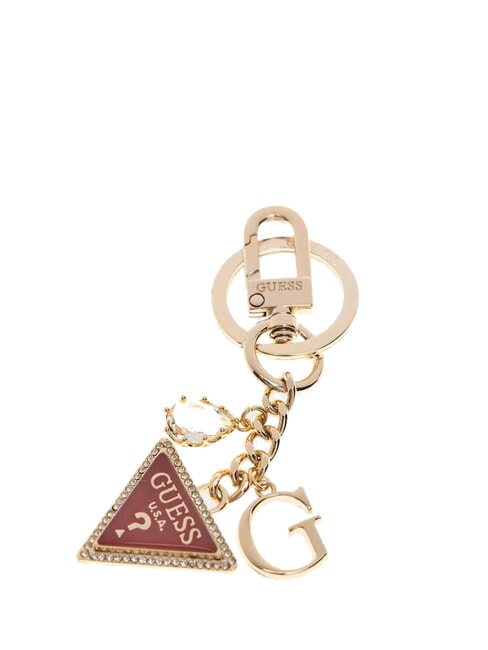 GUESS TRIANGLE Porte-clés grenat - Porte-clés