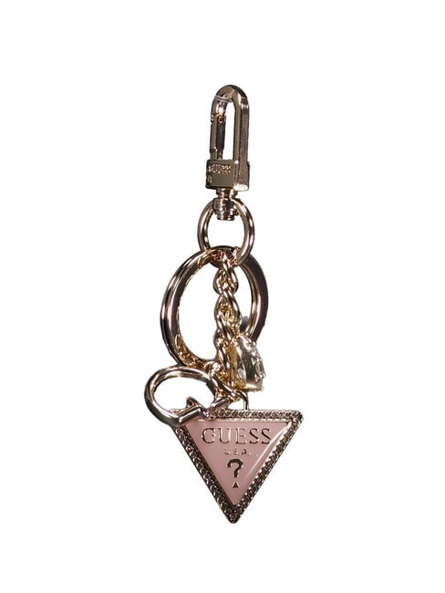 GUESS TRIANGLE Porte-clés ROSE - Porte-clés