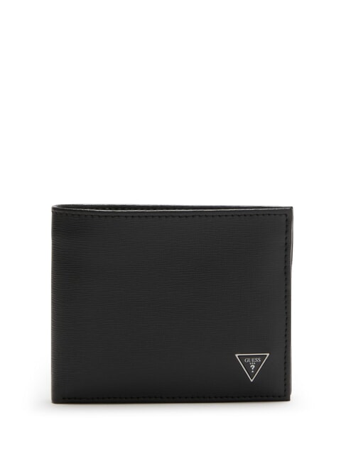 GUESS MILANO  Portefeuille avec porte-monnaie NOIR - Portefeuilles Homme