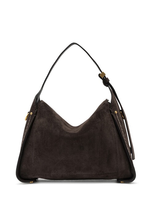 GIANNI CHIARINI PENELOPE Sac double fonction en cuir suédé moka - Sacs pour Femme